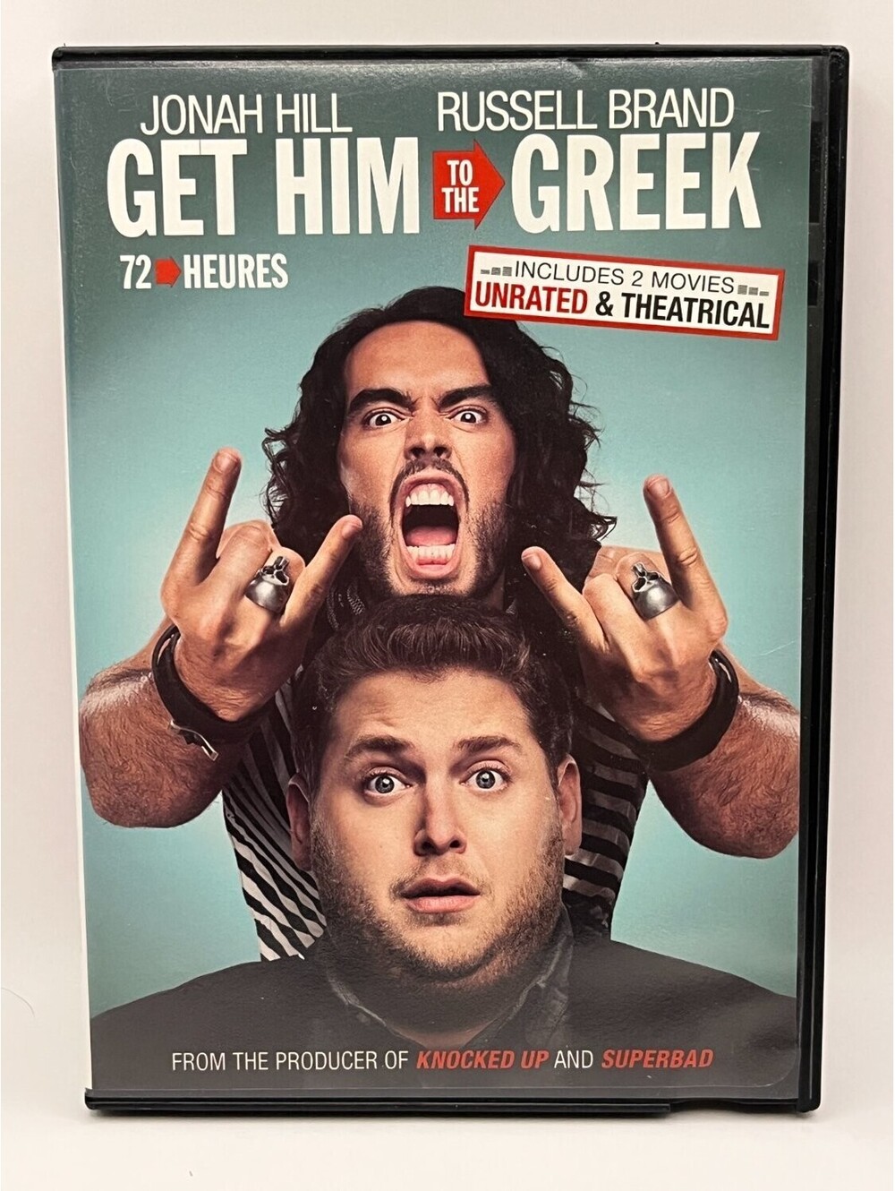 Get Him To the Greek DVD Unrated Jonah Hill Comedy Nicholas Stoller